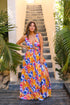 zena-plunging-neck-maxi-dress-pansy Buddy Love - Sophia's Style-Zena Plunging Neck Maxi Dress - Pansy-Pansy-XS-1